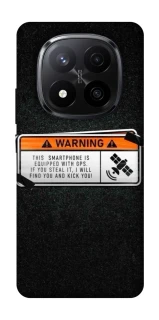 Чехол на Xiaomi Redmi Note 14 Pro+ 5G Warning фото 1 из 1