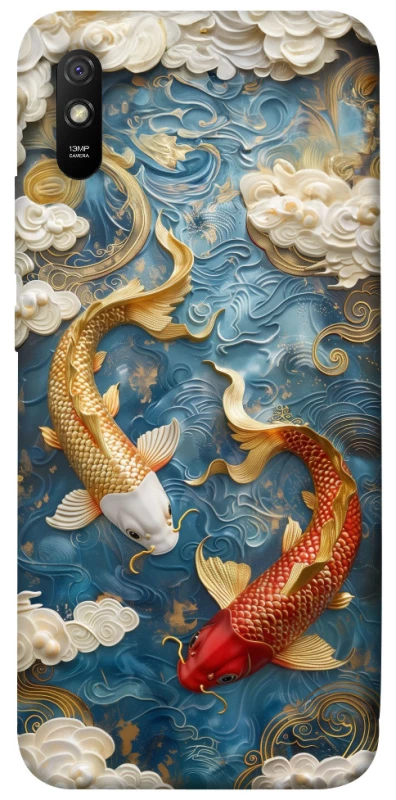 Чохол на Xiaomi Redmi 9A Koi carp фото 1 з 1