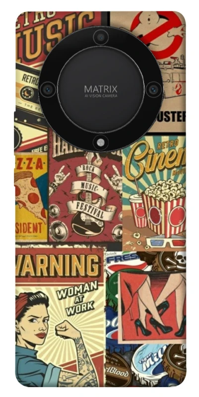 Чохол на Huawei Magic5 Lite Retro collage ver.2 фото 1 з 1