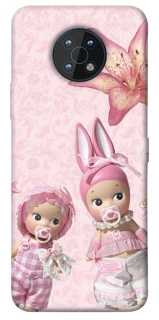 Чехол на Nokia G50 Vintage Blossom Twins фото 1 из 1