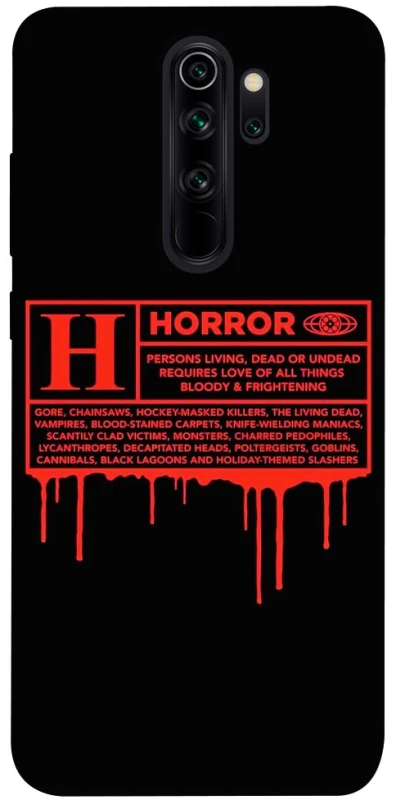 Чехол на Xiaomi Redmi Note 8 Pro Horror Halloween фото 1 из 1