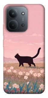 Чехол на Xiaomi Redmi 15C (EU) cat on a field фото 1 из 1