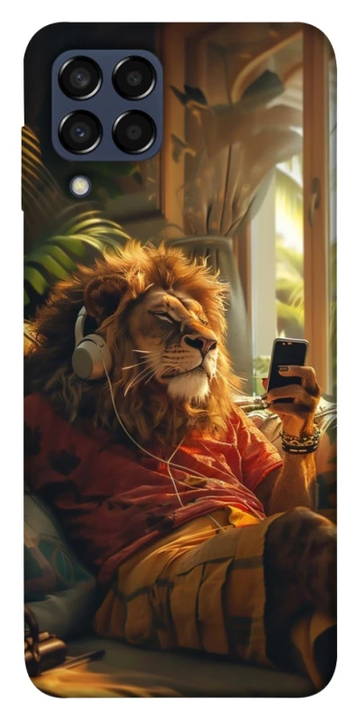 Чехол на Samsung Galaxy M33 5G Лев v2 фото 1 из 1