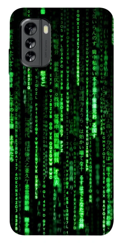 Чохол на Nokia G60 Matrix Code фото 1 з 1