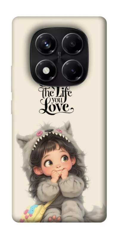 Чохол на Xiaomi Redmi Note 14 Pro 5G Create the life you love фото 1 з 1