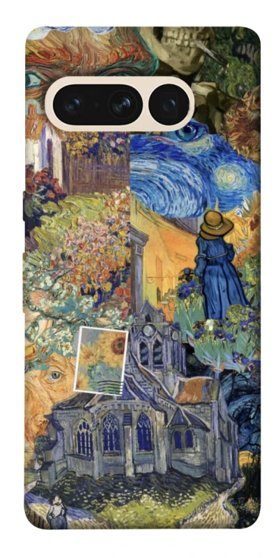 Чохол на Google Pixel 7 Pro Van Gogh collage фото 1 з 1