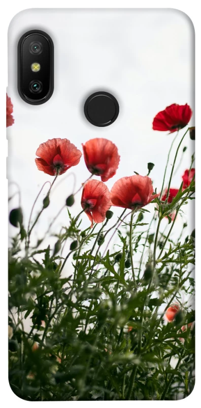 Чохол на Xiaomi Mi A2 Lite / Xiaomi Redmi 6 Pro Поле маків фото 1 з 1