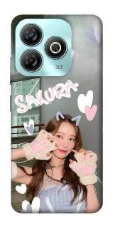 Чохол на ZTE Blade A75 4G Sakura - LE SSERAFIM фото 1 з 1