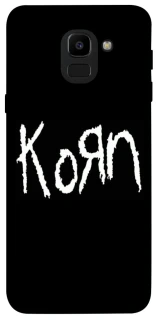 Чохол на Samsung J600F Galaxy J6 (2018) Korn logo фото 1 Чохол на Samsung J600F Galaxy J6 (2018) Korn logo фото 1 з 1