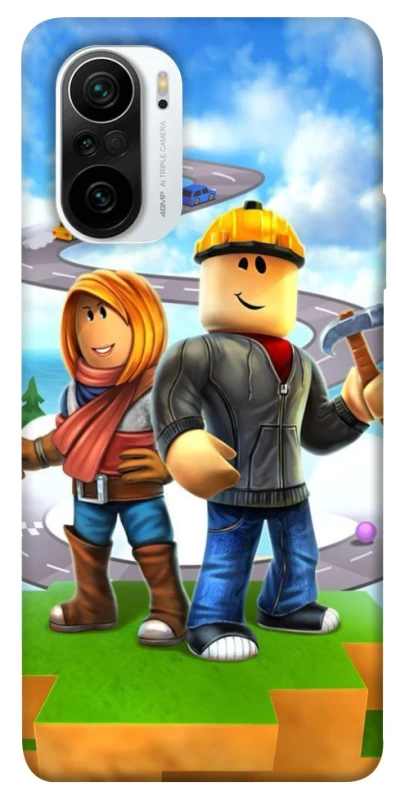 Чохол на Xiaomi Redmi K40 / K40 Pro / K40 Pro+ / Poco F3 Roblox Builder Adventure фото 1 з 1