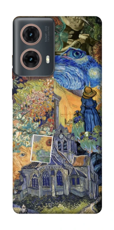 Чохол на Motorola Moto G85 Van Gogh collage фото 1 з 1