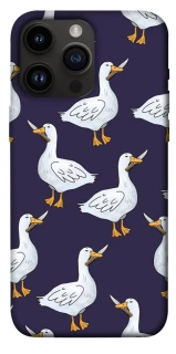 Чехол на Apple iPhone 14 Pro Max (6.7") Гуси с претензией фото 1 из 1