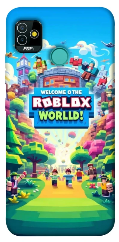Чохол на TECNO POP 5 Roblox World фото 1 з 1