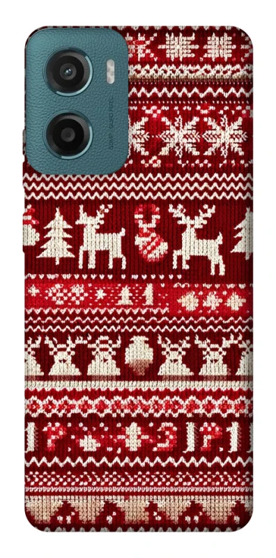 Чохол на Motorola Moto G06 Christmas jumper ver.2 фото 1 з 1