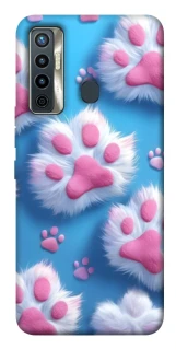 Чехол на TECNO Camon 17 Cat paw фото 1 из 1