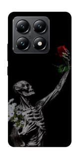 Чехол на Xiaomi 14T Skeleton vs Rose фото 1 из 1