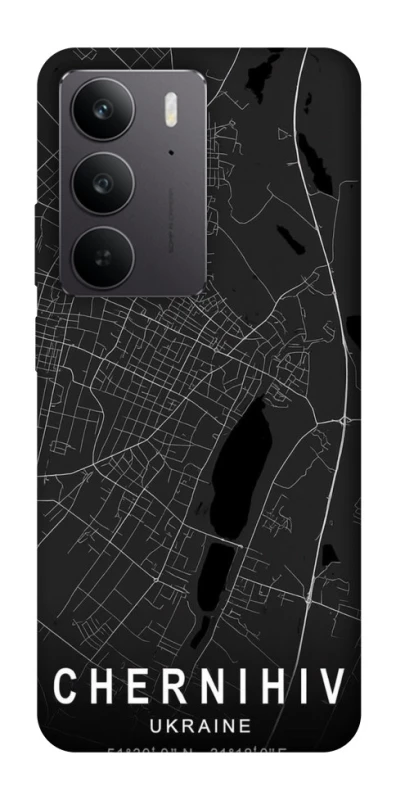 Чохол на Realme C75 Chernihiv map фото 1 з 1