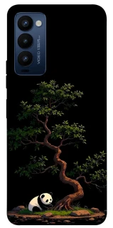 Чехол на TECNO Camon 18 Panda and tree фото 1 из 1
