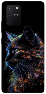 Чехол на Samsung Galaxy S10 Lite Черный кот фото 1 из 1