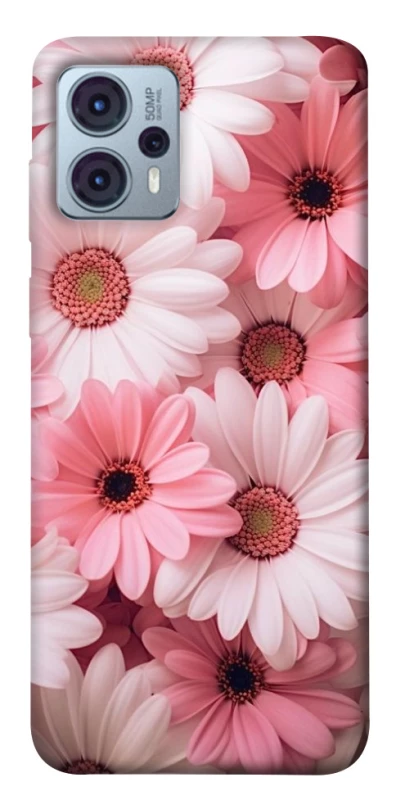 Чехол на Motorola Moto G23 Розовые цветы v2 фото 1 из 1