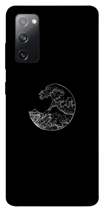 Чохол на Samsung Galaxy S20 FE Black tsunami фото 1 з 1
