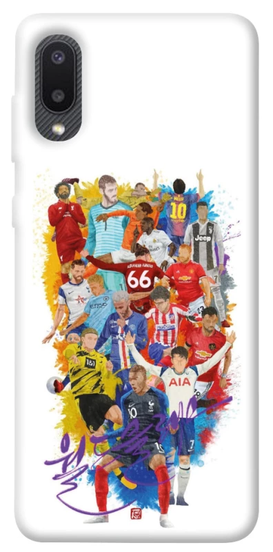 Чехол на Samsung Galaxy A02 Football Abstract v2 фото 1 из 1
