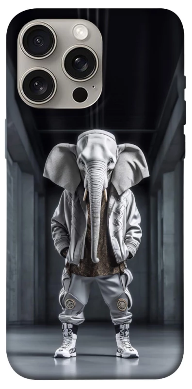 Чохол на Apple iPhone 15 Pro Max (6.7") Слон v2 фото 1 з 1