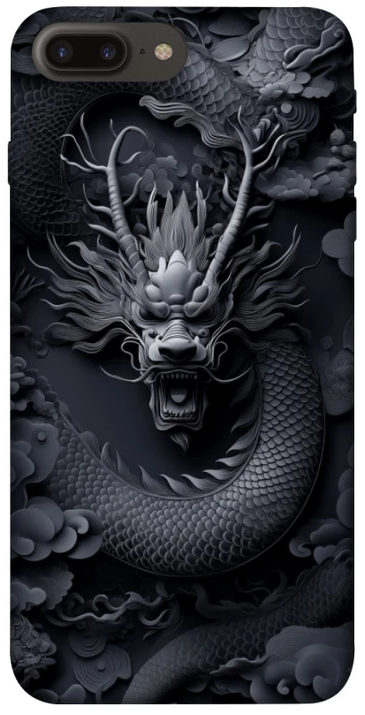 Чохол на Apple iPhone 7 plus / 8 plus black dragon фото 1 з 1