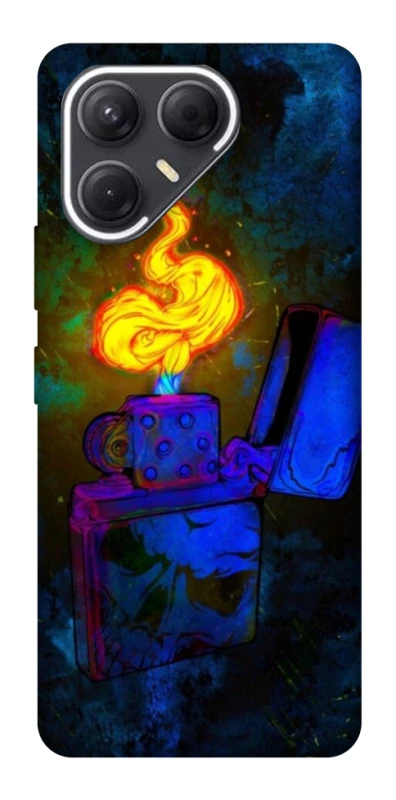 Чехол на TECNO Pova 7 Зажигалка фото 1 из 1