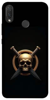 Чехол на Huawei P Smart+ (nova 3i) Golden Skull фото 1 из 1