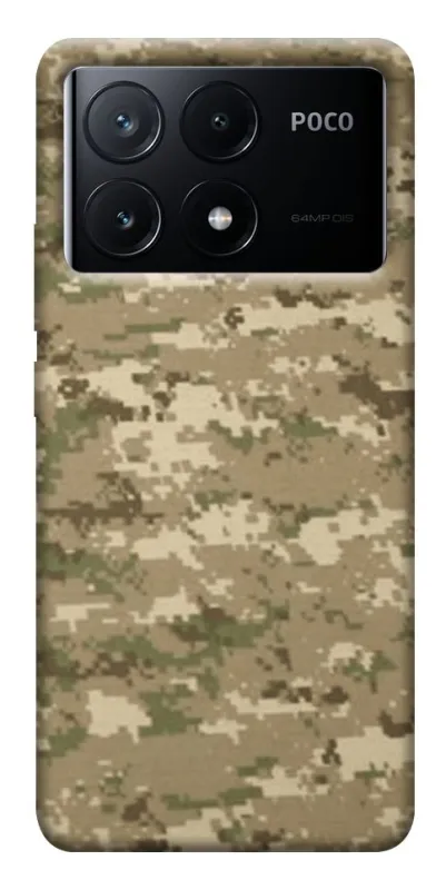 Чехол на Xiaomi Poco X6 camouflage v4 фото 1 из 1