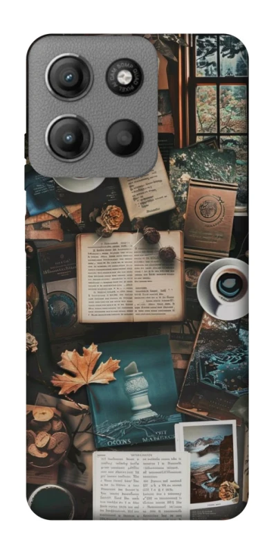 Чехол на Motorola Moto G15 Power Autumn collage фото 1 из 1