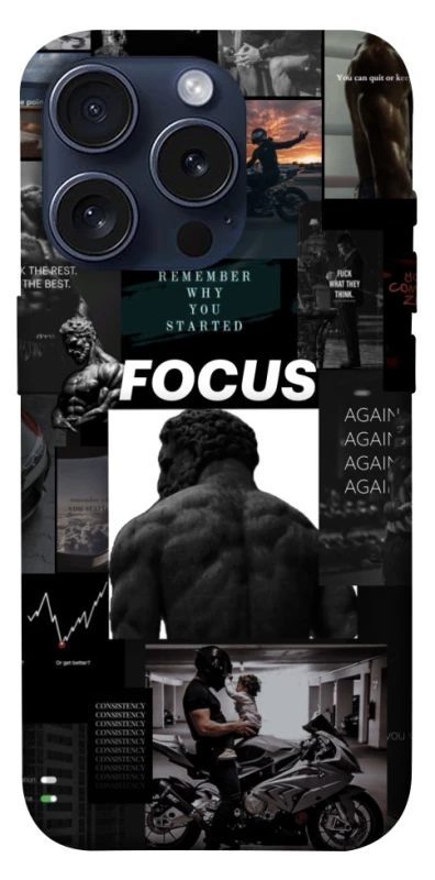 Чохол на Apple iPhone 15 Pro (6.1") Focus фото 1 з 1