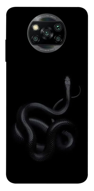 Чехол на Xiaomi Poco X3 NFC / Poco X3 Pro Black snake фото 1 из 1