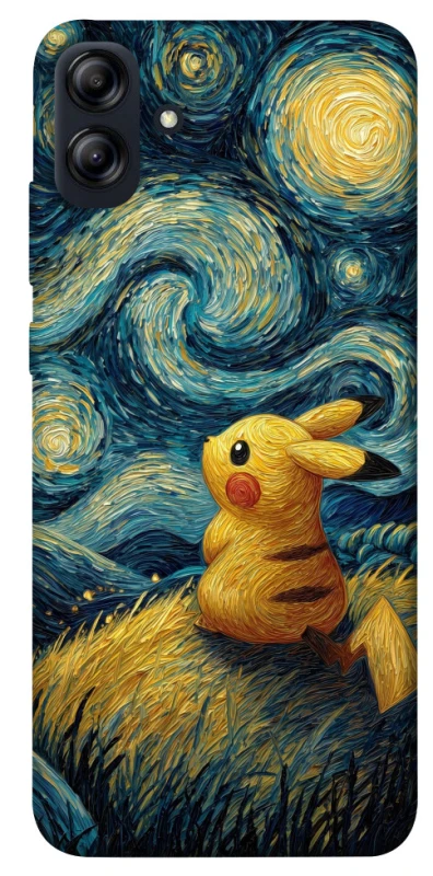 Чохол на Samsung Galaxy A04e Pikachu and Van Gogh фото 1 з 1