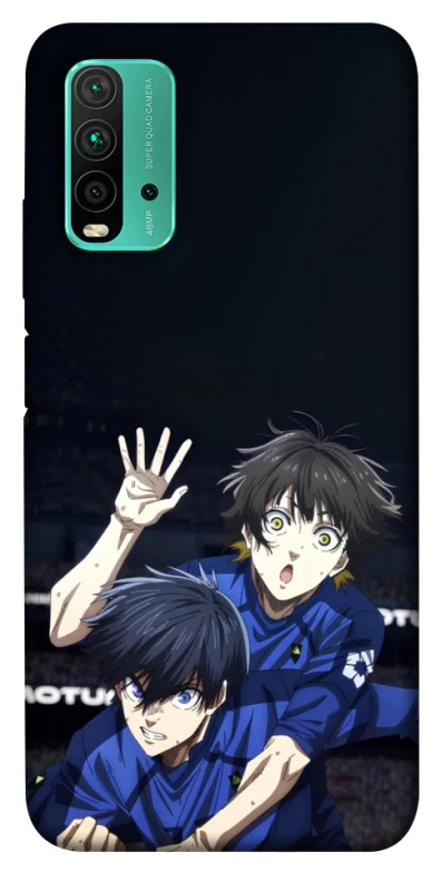 Чохол на Xiaomi Redmi Note 9 4G / Redmi 9 Power Blue Lock v2 фото 1 з 1