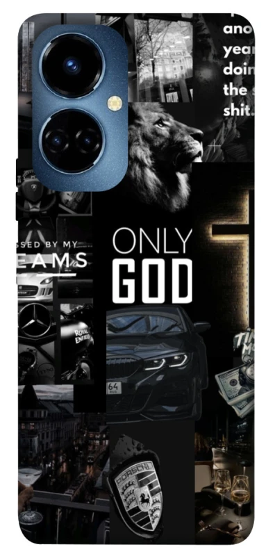 Чохол на TECNO Camon 19 Pro Only God фото 1 з 1