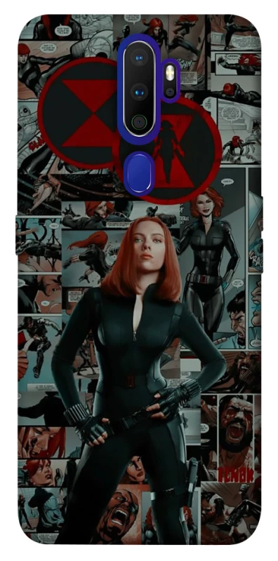 Чохол на Oppo A5 (2020) / Oppo A9 (2020) Black Widow фото 1 з 1