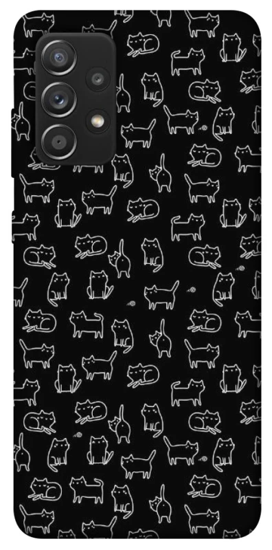 Чохол на Samsung Galaxy A52 4G / A52 5G Black Cats фото 1 з 1