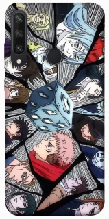 Чехол на Huawei Y6p jujutsu kaisen v4 фото 1 из 1