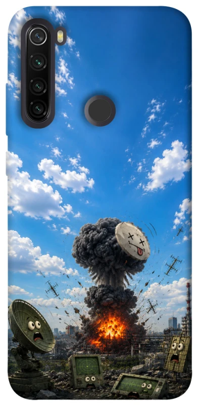 Чохол на Xiaomi Redmi Note 8T Moscow never sleeps ver.6 фото 1 з 1