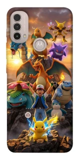 Чехол на Motorola Moto E40 Pokemon фото 1 из 1