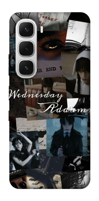 Чохол на Infinix Hot 60i Wednesday Collage ver.1 фото 1 з 1