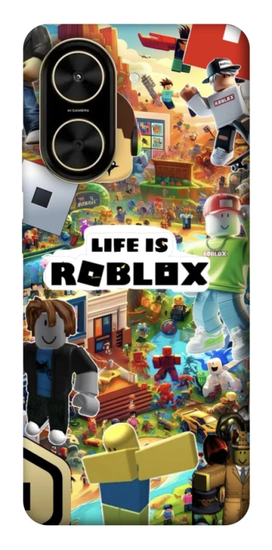 Чохол на Xiaomi Poco C71 Life is Roblox фото 1 з 1