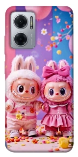 Чехол на Xiaomi Redmi Note 11E Labubu twins ver.2 фото 1 из 1