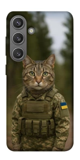 Чехол на Samsung Galaxy S24 Кот защитник фото 1 из 1