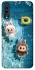 Чохол на Samsung Galaxy A70 (A705F) Labubu in the pool фото 1 з 1