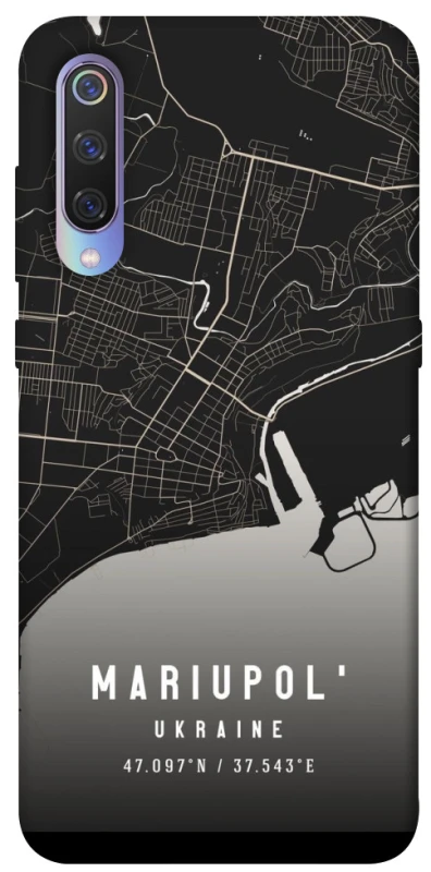Чехол на Xiaomi Mi 9 Mariupol map фото 1 из 1