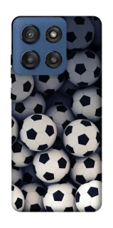 Чехол на Motorola Edge 60 Stylus Футбольные мячи фото 1 из 1