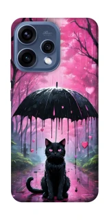Чехол на Oppo Reno 15 Black cat фото 1 из 2
